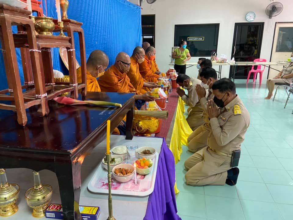 กิจกรรม ทำบุญองค์การบริหารส่วนตำบลหาดส้มแป้น ประจำปี 2565